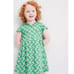 DVF For Target Toddler Vintage Weave Green Faux Wrap Dress Short Sleeve NWT 2T