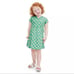 DVF For Target Toddler Vintage Weave Green Faux Wrap Dress Short Sleeve NWT 2T