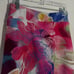 NEW T By Talbots Watercolor Floral Golf Activewear Skort Size Medium Petite
