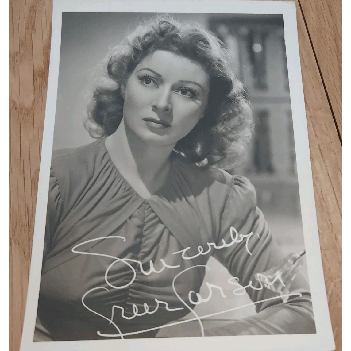 Greer Garson (1930s) Stunning Portrait Hollywood Vintage Photo Actress Golden