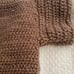 crocheg tie front tee