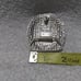 SSI Hand Crafted Silver Eagle Red White Blue Engraved Belt Buckle Great Vintage