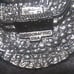 SSI Hand Crafted Silver Eagle Red White Blue Engraved Belt Buckle Great Vintage