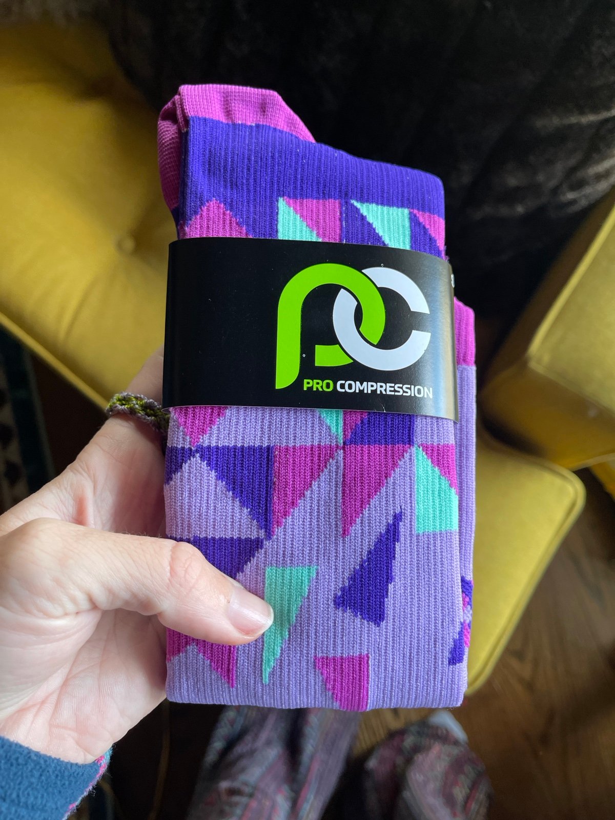 Pro Compression Socks Two Pairs New Small