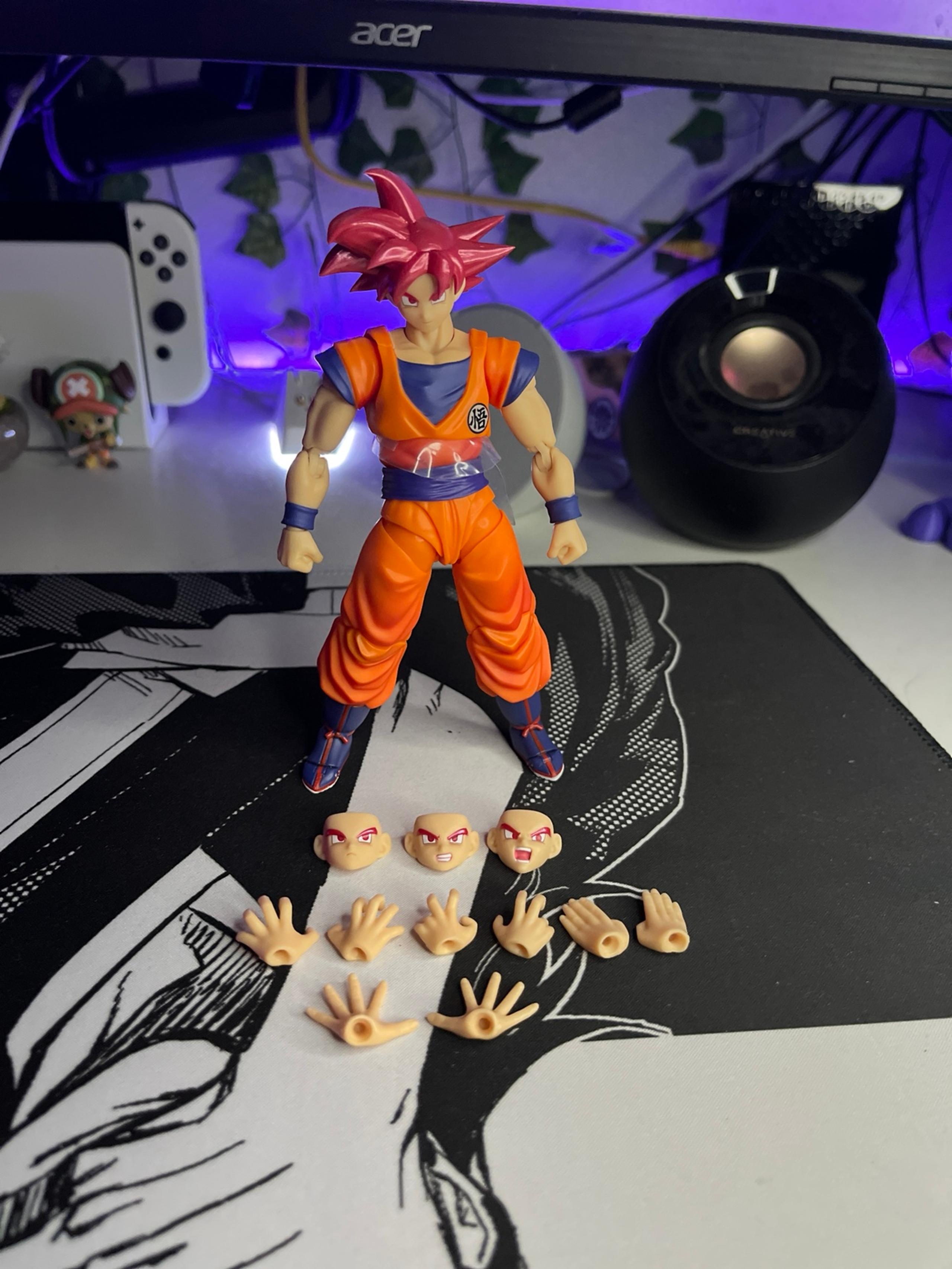 Dragon Ball Super Birth of a Super Saiyan God Goku SHF