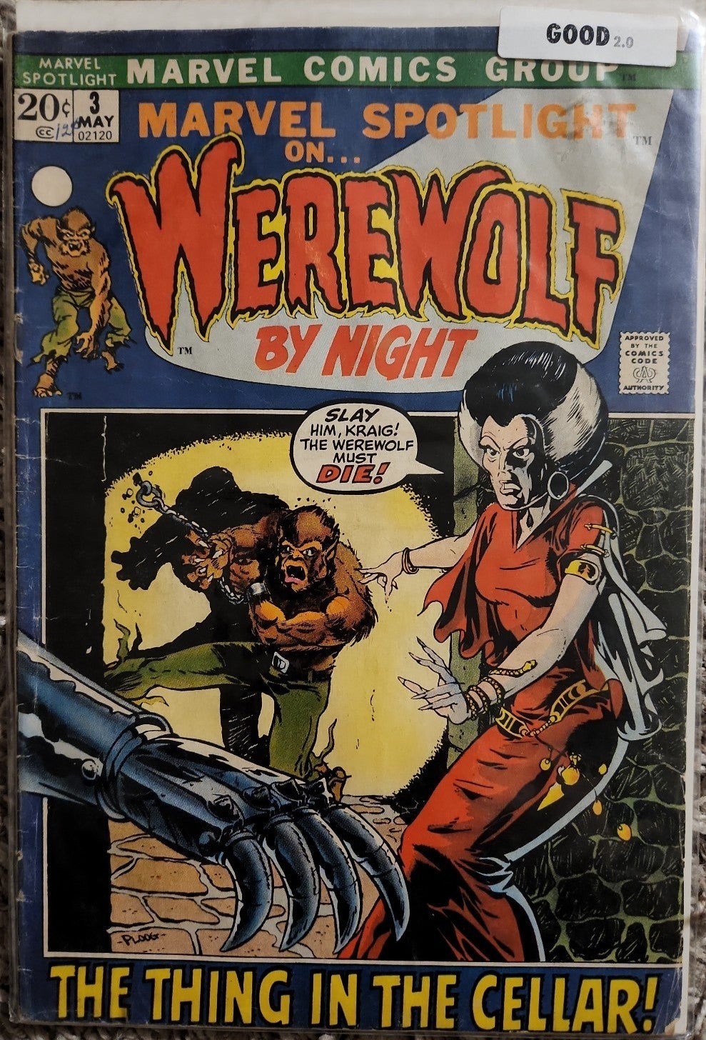 Marvel Spotlight on... Werewolf By Night #3