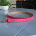 Kate spade pink bow leather belt