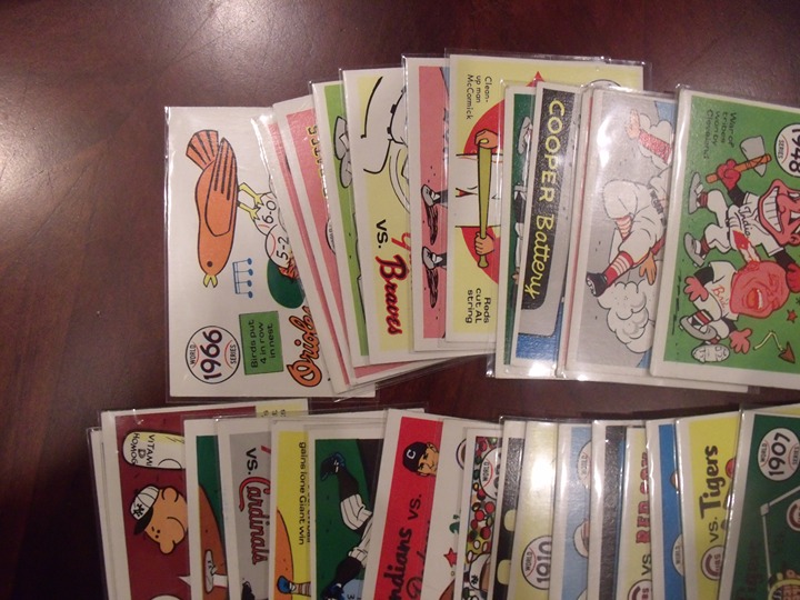 1968 FLEER WORLD SERIES LOT STARTER SET 30 CARDS NO DUPS