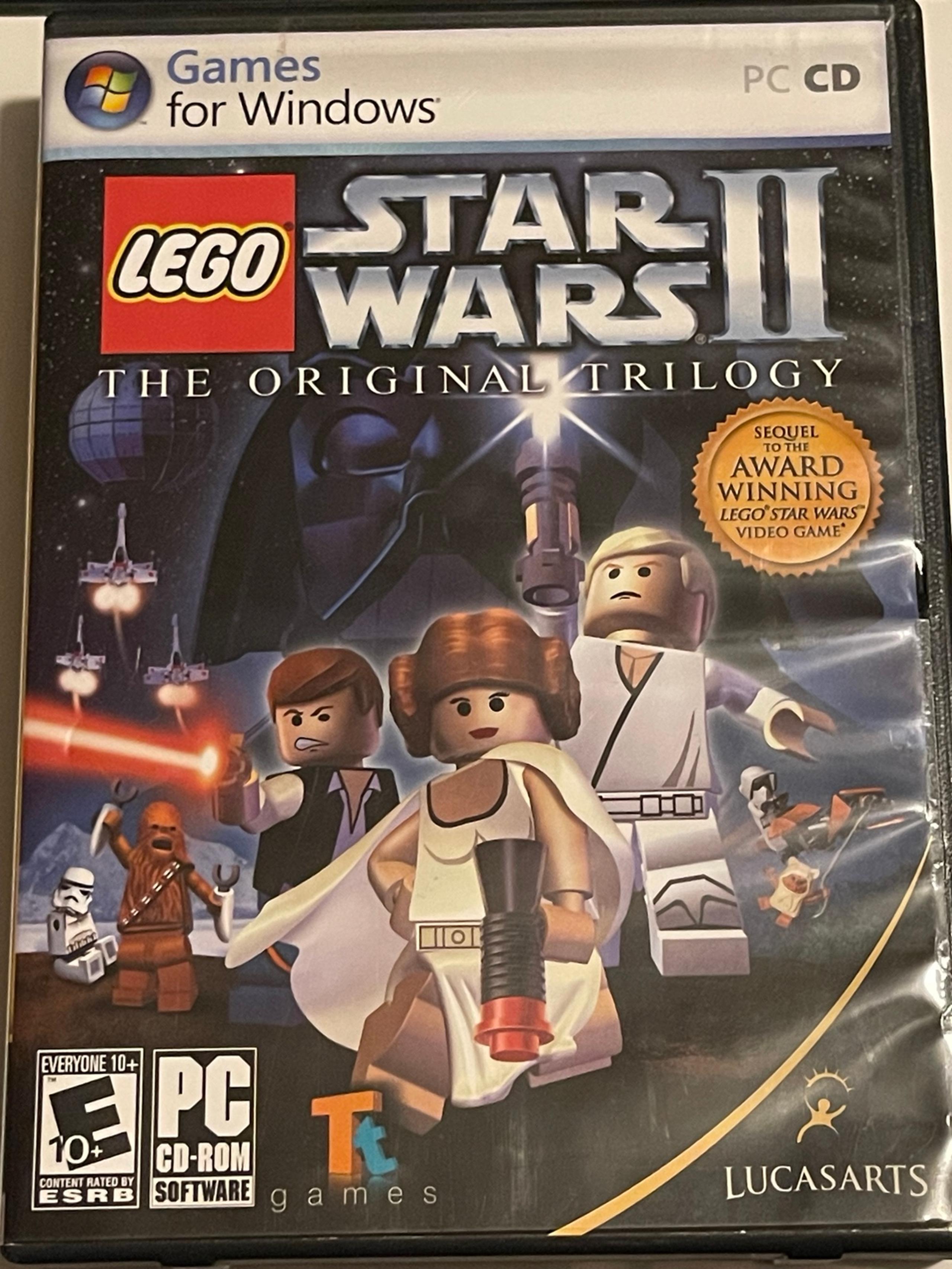 2006 LEGO Star Wars II The Original Trilogy Game for Windows PC No Manual SIGS