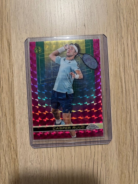 Casper Ruud Tennis Topps Chrome 26/65