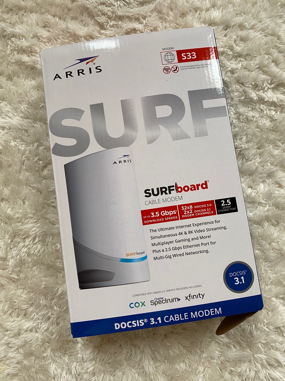 ARRIS surfboard modem