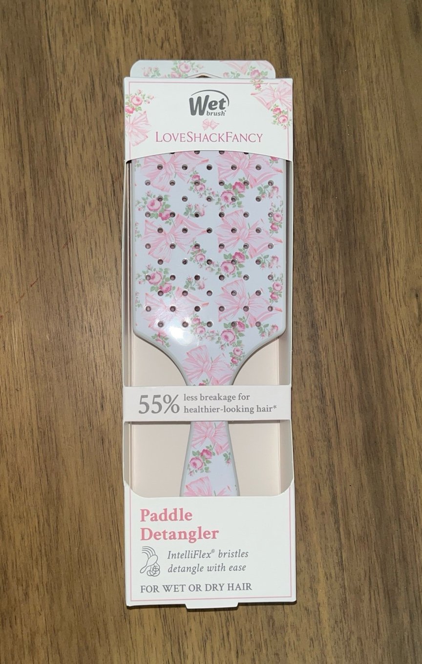 Wet Brush x Goody x LoveShackFancy Paddle Detangler Brush hair brush