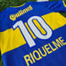 2001 Boca Juniors Home Juan Román Riquelme #10 – Vintage Soccer Jersey Size XL