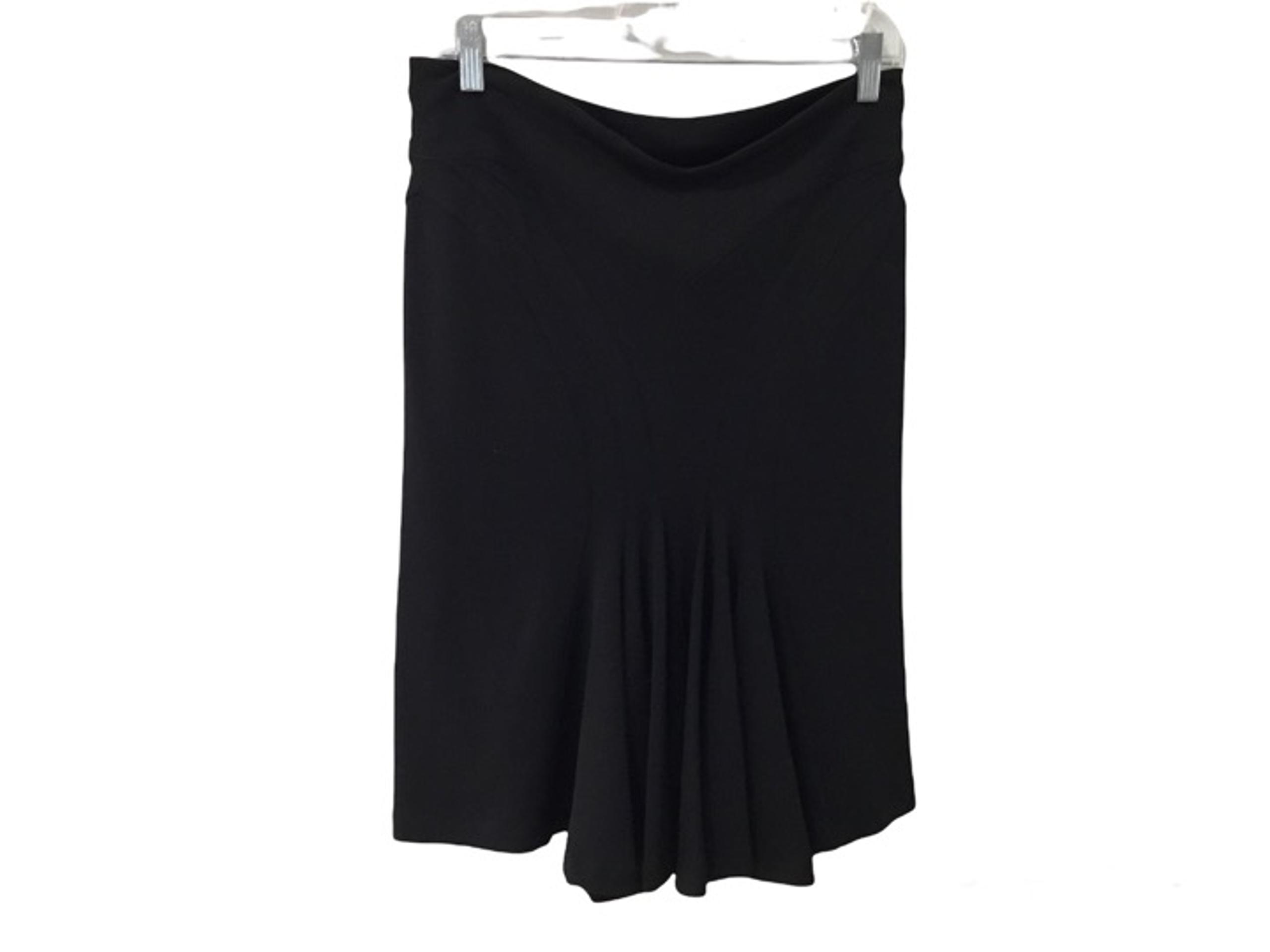 DIANE VON FURSTENBERG VINTAGE WOOL MIDI SKIRT M