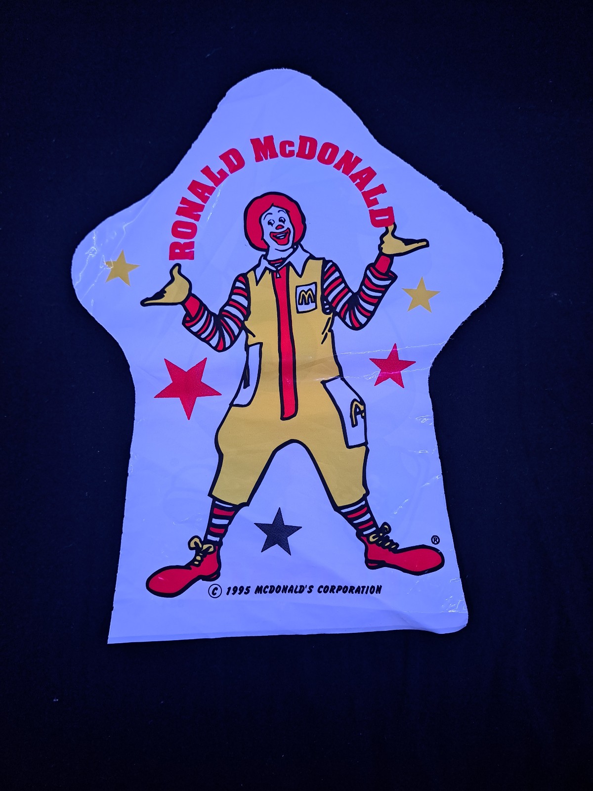 Ronald McDonald And Grimace Bags