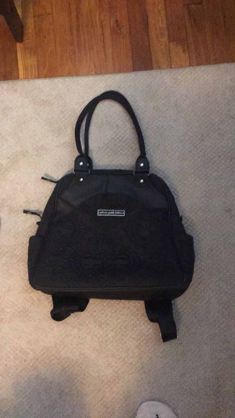 Black Petunia Pickle Bottom Sashay Satch
