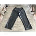 NEW ALICE + OLIVIA Liliana Vegan Leather Paperbag Pant Black Size Large