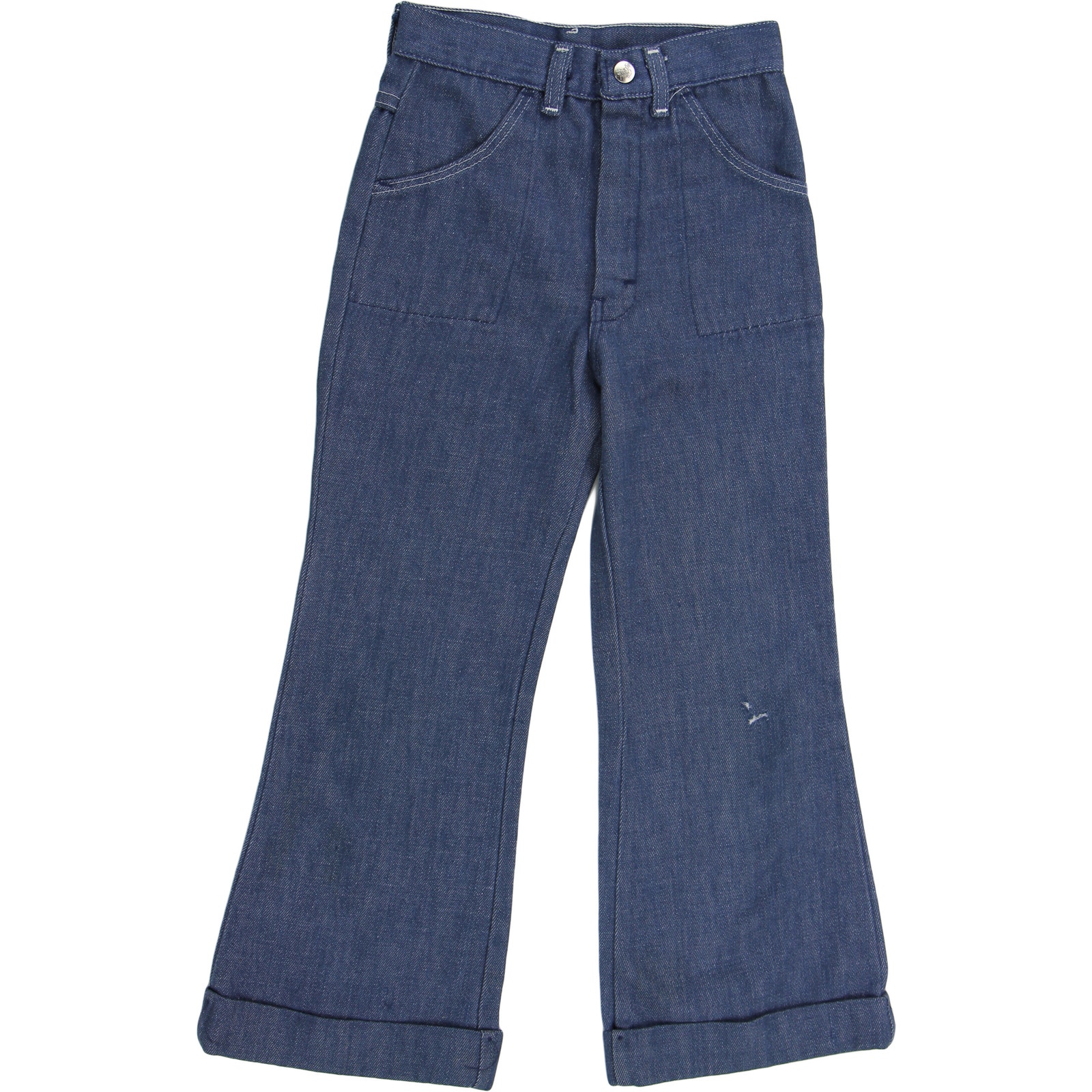 Vintage 70s Flare Denim Bell Bottom Jeans