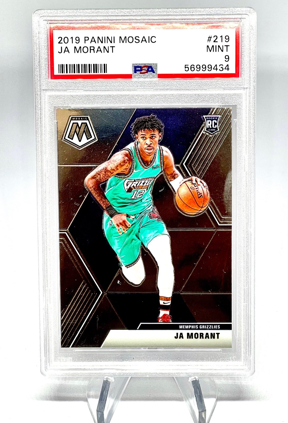 Ja Morant 2019 Panini Revolution ASTRO - PSA 9 Basketball