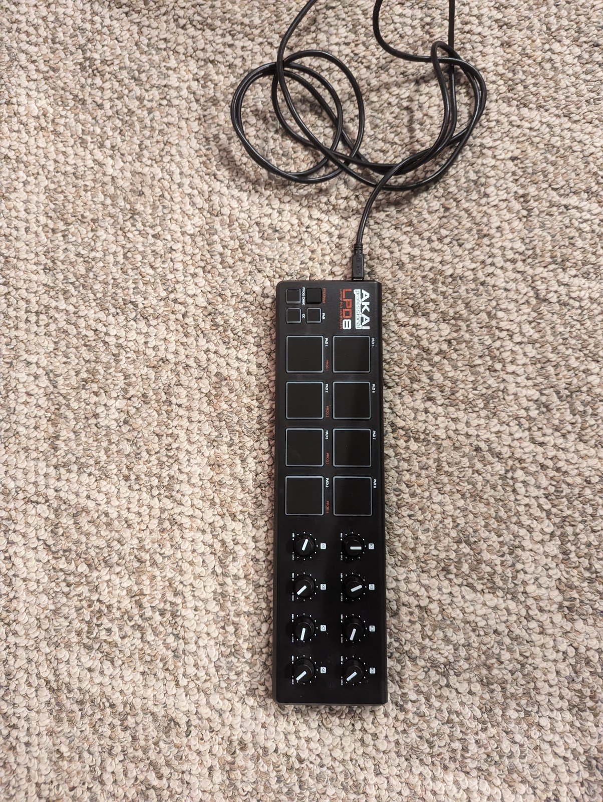 Akai lpd8 laptop drum pad