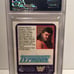 1991 Merlin Italian WWF Natural Disasters Rare PSA 10 Grade