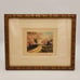 Set 2 Vtg Wallace Nutting Matted & Framed Prints Cherry Blossom Path Autumn Lake