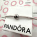 Disney MICKEY & MINNIE FOREVER Authentic PANDORA Silver ENAMEL Charm 791700ENMX