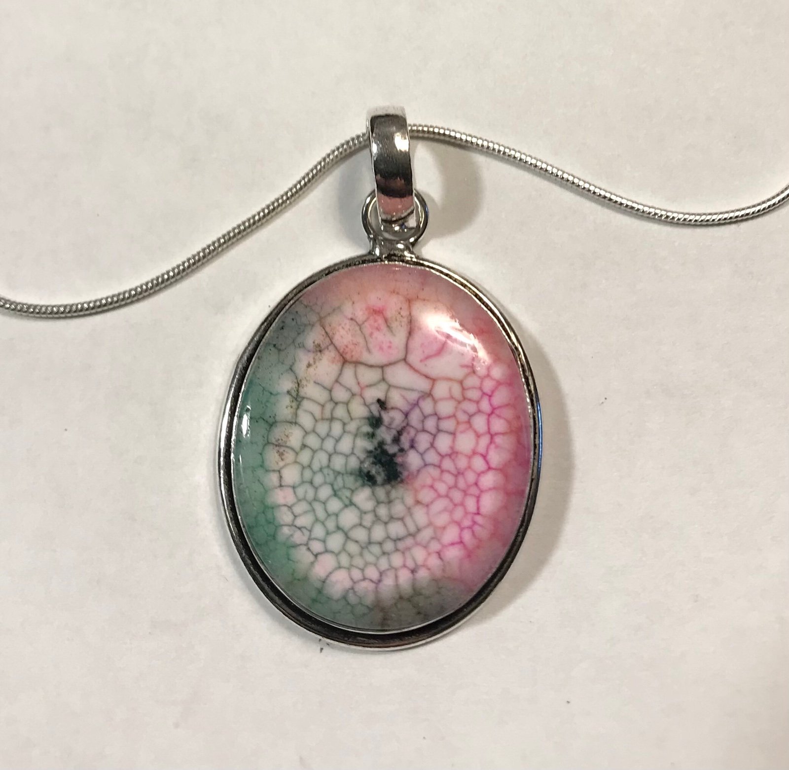 Solar Quartz 925 Sterling Silver Necklace