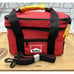 Marlboro Red Cooler Bag Zipper Closure Adjustable Strap Front Pocket Size 7 5/8