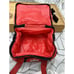 Marlboro Red Cooler Bag Zipper Closure Adjustable Strap Front Pocket Size 7 5/8