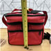 Marlboro Red Cooler Bag Zipper Closure Adjustable Strap Front Pocket Size 7 5/8