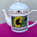 Vintage Susan Winget Sunflower Teapot