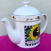 Vintage Susan Winget Sunflower Teapot