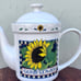 Vintage Susan Winget Sunflower Teapot