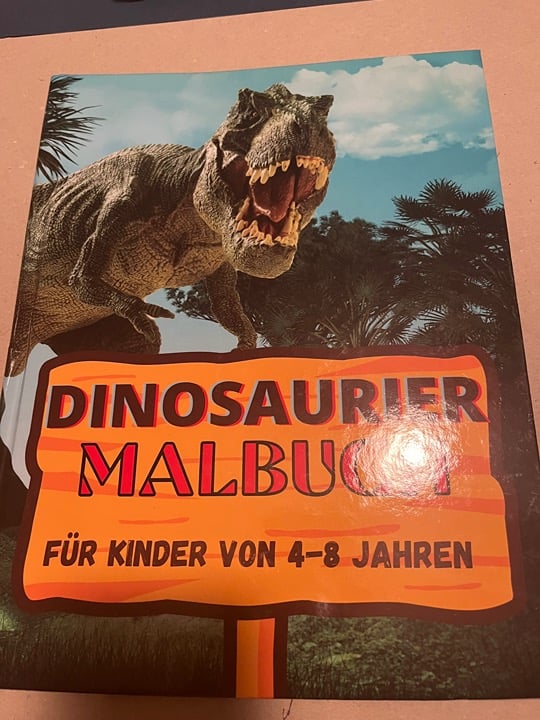 Dinosaurier Malbuch: Tolles Geschenk für Jungen und Mädchen im Alter von 4-8(New