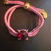 Juicy Couture Signed~Vintage~Rare~Red Stone Fashionable Bracelet