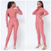 Honeycomb Poly Jacquard leggings and jacket set