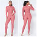 Honeycomb Poly Jacquard leggings and jacket set