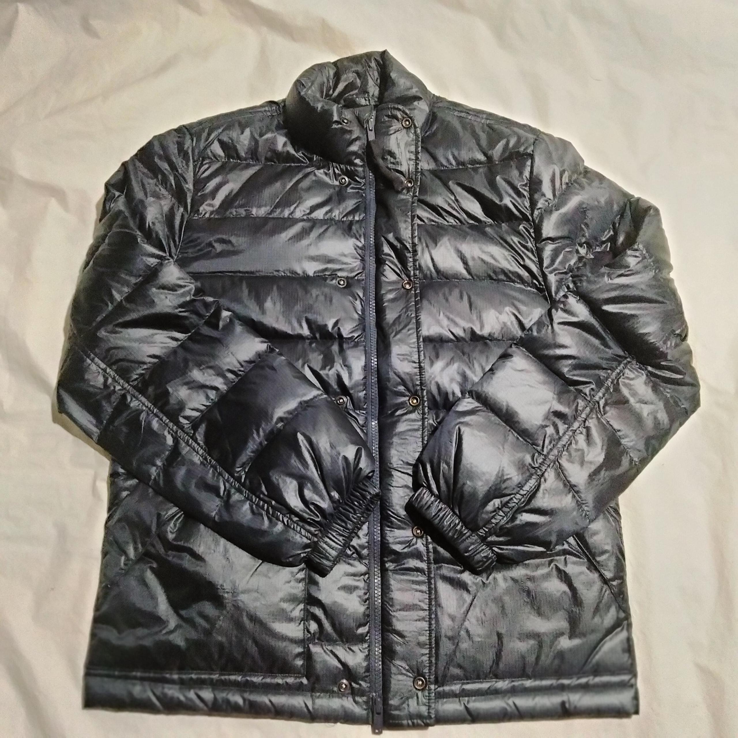 J. Crew Outwear New York Women's Down Puffer Collared Jacket Navy Size small