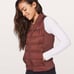 Lululemon Down & Around Vest (Dark Cedar) Size 10 HTF
