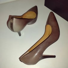 Coach Leather Pointy Heels