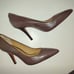 Coach Leather Pointy Heels