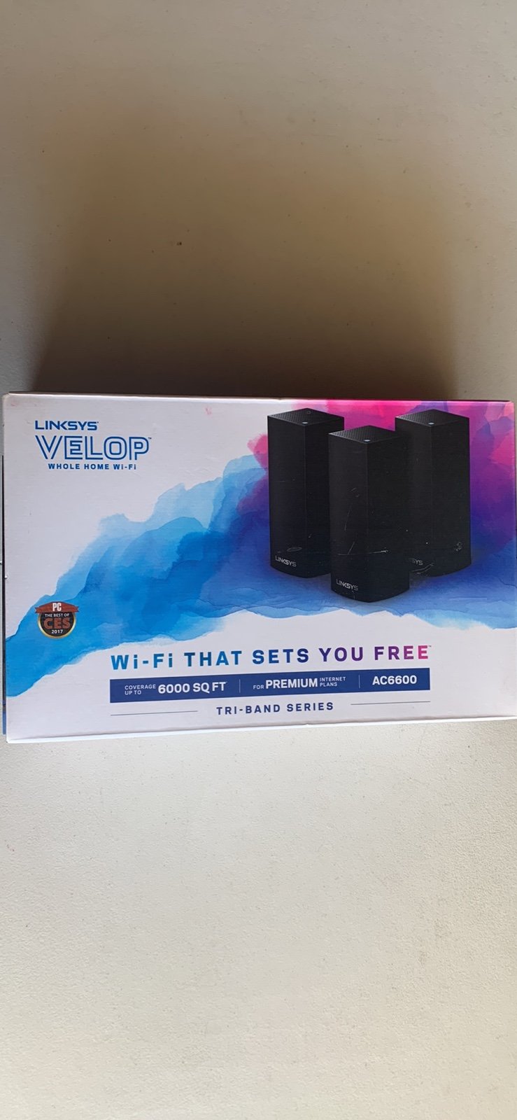 Linksys Velop whole home wifi