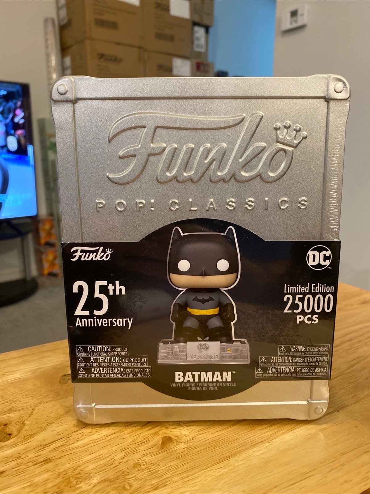 Funko Pop! Classic Batman Funko newest 25th Anniversary In hand - DC Comics Exclusive