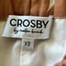 CROSBY by Mollie Burch Cailan High Waist Shorts White/Brown