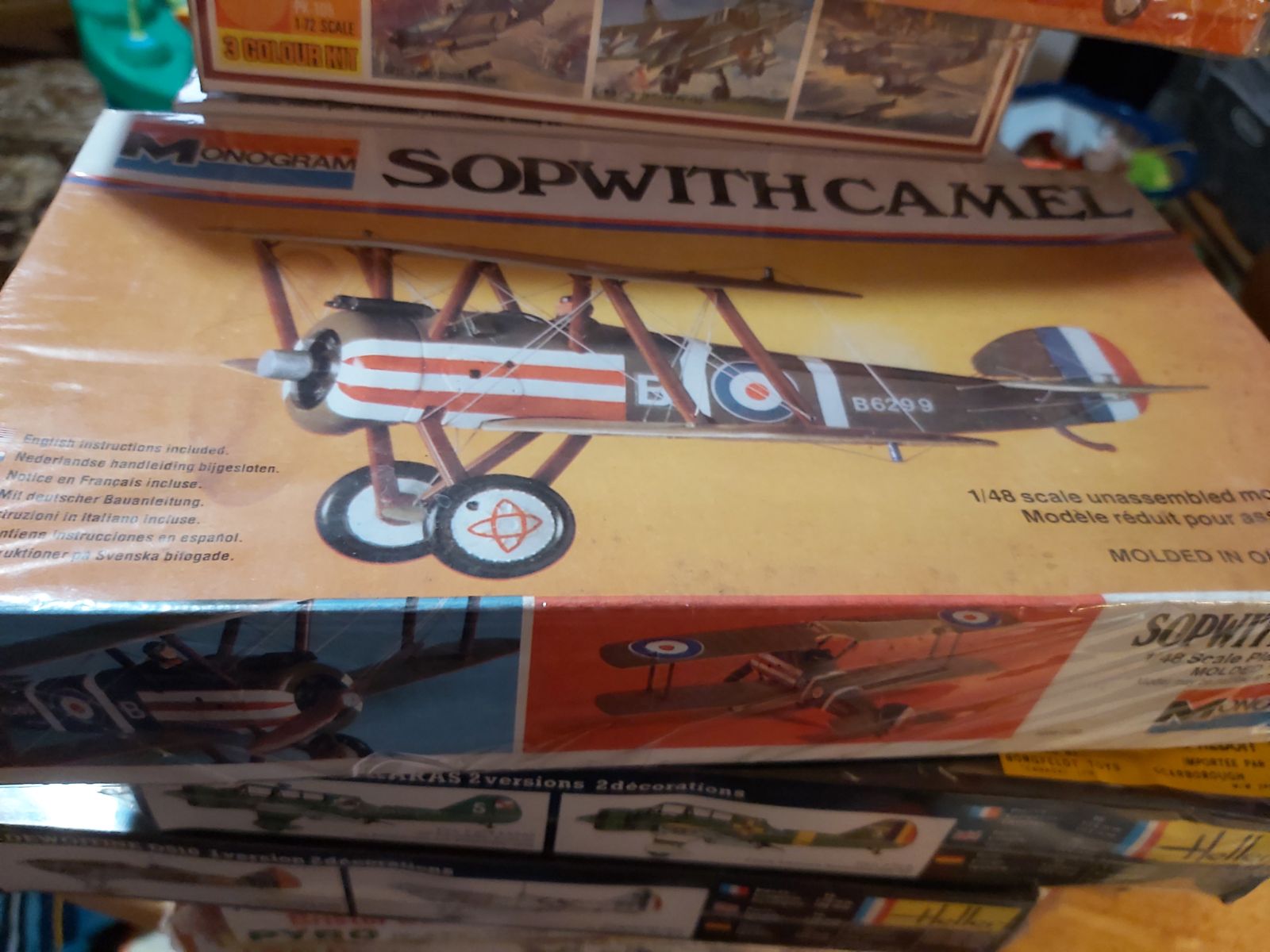 1979 Monogram 1/48 Sopwith Camel