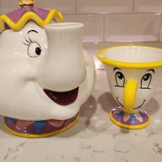 Disney Beauty & The Beast Mrs Potts W/ Chip Mug - Brand New (P01385)