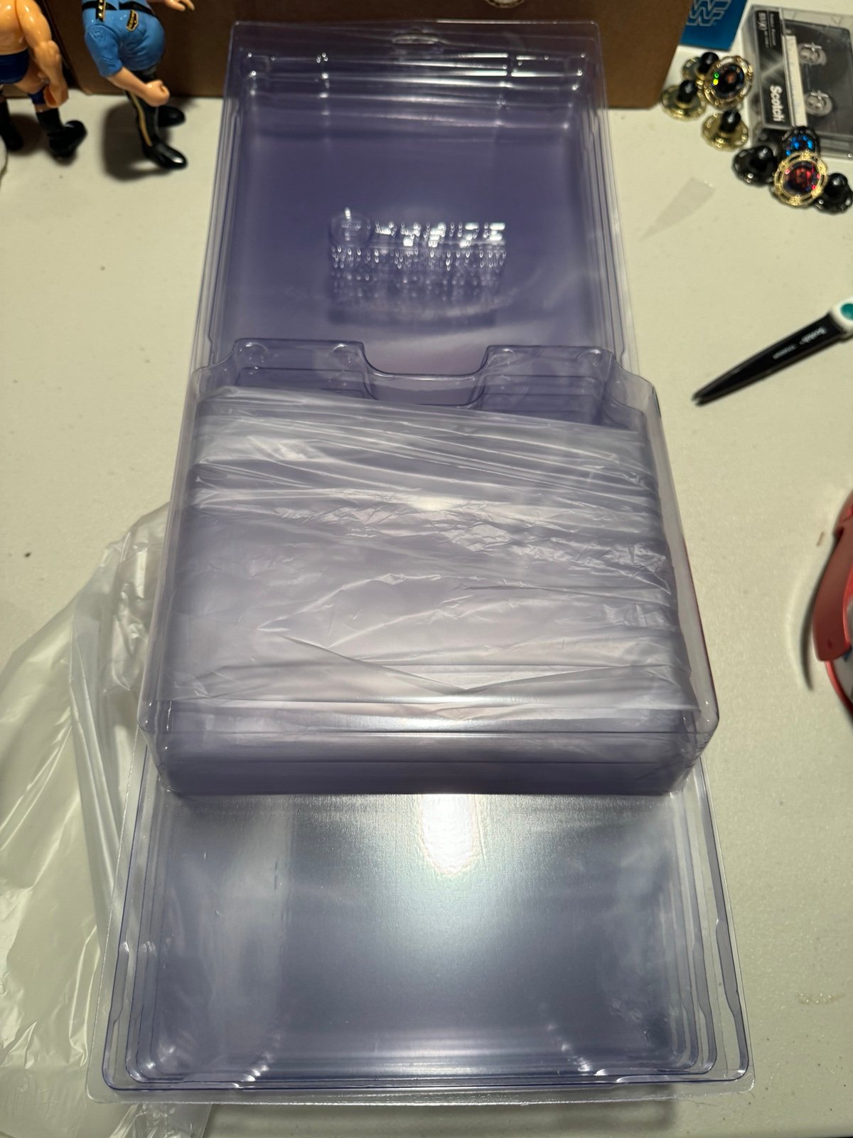 Wwf Hasbro cases 3x