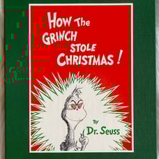 Dr Seuss How the Grinch stole Christmas hardcover book 2000 edition