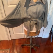 Anthropologie kimono wool cape jacket